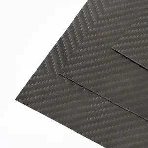 Fast Delivery 1mm Thickness 1000mmx600mm 3K Twill Carbon Fiber Plate/Board/Panel In Stock