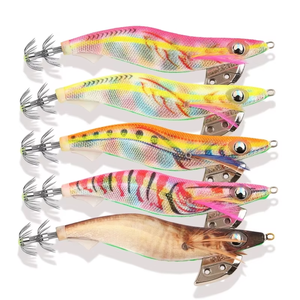 OEM Premium 2.5 # -3.5 #   Señuelo de Pesca Luminoso de Plástico y Metal, Estilo Japonés <span class=keywords><strong>Egi</strong></span>, para Pesca en Alta Mar en Agua Salada - Product Image 1