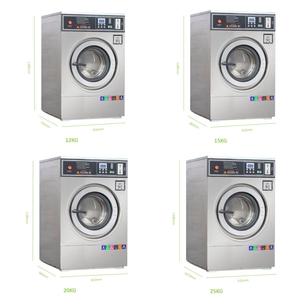Flying Fish-Equipo de <span class=keywords><strong>lavandería</strong></span> comercial, nuevo diseño, máquina de lavado operada con tarjeta de <span class=keywords><strong>autoservicio</strong></span> - Product Image 2