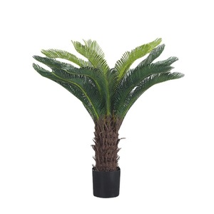 Cycad artificiel en pot, <span class=keywords><strong>grande</strong></span> <span class=keywords><strong>plante</strong></span> verte <span class=keywords><strong>d</strong></span>écorative pour centres commerciaux et salons, accessoires de photographie de mariage - Product Image 4