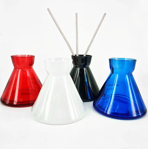 Bouteille en verre conique pour diffuseur <span class=keywords><strong>de</strong></span> <span class=keywords><strong>parfum</strong></span> 200 ml, personnalisable, <span class=keywords><strong>vide</strong></span>, pour aromathérapie, vente en gros - Product Image 4