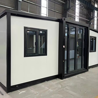 Maison conteneur de 20 pieds : Bureau, École, Centre commercial, Ferme, Maison mobile temporaire ou permanente, Maison préfabriquée