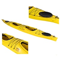Kayak double Rapier-II pour 2 personnes, tandem, LLDPE, assis, bateau à rames rotomoulé