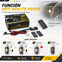 Inmovilizador de Coche Antirrobo con Relé Inalámbrico, Corte de Combustible, Bloqueo de Motor, Alarma de Seguridad para Automóvil