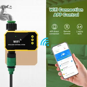 Minuterie d'<span class=keywords><strong>arrosage</strong></span> <span class=keywords><strong>WiFi</strong></span> Tuya, minuterie d'irrigation intelligente à charge solaire, <span class=keywords><strong>arrosage</strong></span> automatique par goutte à goutte, arroseur, <span class=keywords><strong>vanne</strong></span> d'eau pour jardin - Product Image 3
