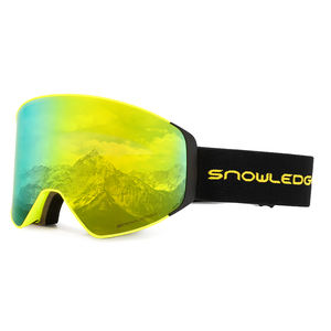 HUBO カスタム フレームレス スノーボード アイプロテクション アイウェア HDレンズ UV400 曇り止め スノースキーゴーグル メガネ対応 - Product Image 4