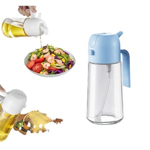 Botella pulverizadora de aceite tamaño L con tapa de plástico en forma de cilindro para almacenamiento de condimentos de cocina con patente PSO 1PSO 2 - Product Image 5