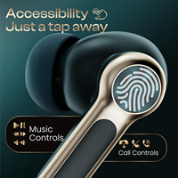 Écouteurs intra-auriculaires T21 ANC TWS avec réduction de bruit, écouteurs sans fil, écouteurs Bluetooth, casque Bluetooth