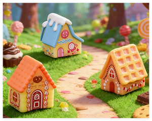 Miniaturas 3D de Dulces, Galletas, Waffles, Pasteles y Comida en Miniatura para Casa de Muñecas, Jardín de Resina y Accesorios - Product Image 5