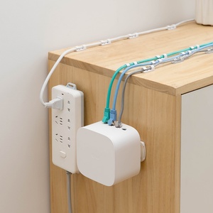 Soporte para Enchufes, Moderno, de Pared, Flexible, Adhesivo sin Perforaciones, para Cocina, Baño, Sala de Estar - Product Image 2