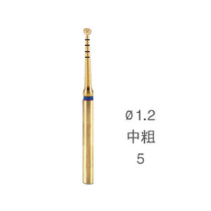 Toboom BR-D21 <span class=keywords><strong>Bur</strong></span> gigi Grit Kasar setengah kasar alat kerja bulat listrik logam Shanghai Roland profesional produsen panas - Product Image 3