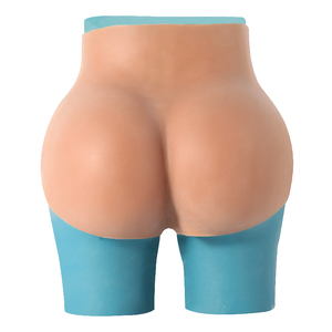 Women's Plus Size Large <strong>Bum</strong> Underwear 2.0CM Fake Buttocks Enhancer Padded Pants Hip Triangles Panty Butt Lift Silicone <strong>Leggings</strong> - Product Image 2