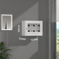 Armoire de recharge pour téléphones portables, 6 portes, étanche, pour l'extérieur, école, hôpital, commerce, casier de rangement en acier