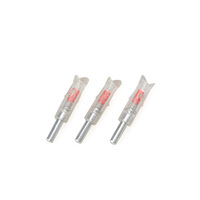 Arceau de flèche à tir à l'arc en plastique, 7.6mm, arc croisé, PC, embout composé
