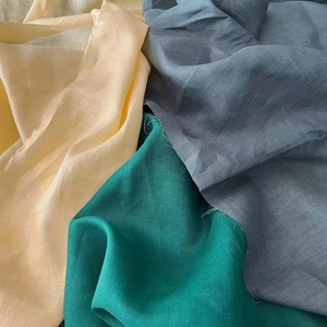 100% tessuto di lino francese tinta unita tessuto 100% lino per donna uomo camicia abito pantaloni borse per il pane borse per la spesa ECO 100 puro lino - Product Image 3