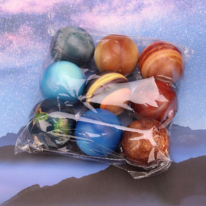 Commercio all'ingrosso modello di spazio esterno Pattern in schiuma palla antistress palla palla che rimbalza spazio pianeta galassia modello per feste bomboniere - Product Image 5