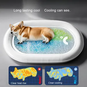 Almohadilla de hielo para mascotas de gel sólido para perrera Corgi, almohadilla para dormir refrescante de verano para perros pequeños y medianos - Product Image 5