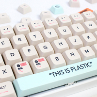 Hot Sale Novelty Colorful Keycaps Pbt Doubleshot Keycaps Custom 68key 135keys Skeycaps