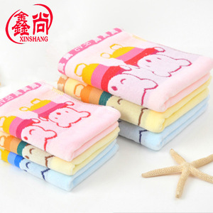 Xinshang Kids Towel 25x50 Cm Pure Cotton Cartoon <b>Bear</b> Face And Hand Towel For Children Home Use - Product Image 4