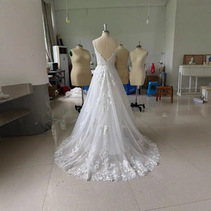 Vestidos de Novia Modernos, Elegantes, Sencillos y Económicos, Vestido de Novia <span class=keywords><strong>para</strong></span> Playa, Vestidos de Novia Sencillos <span class=keywords><strong>para</strong></span> Novia - Product Image 5