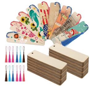 Marcapáginas de madera para regalo de negocios, logotipo personalizado grabado, regalo promocional, <span class=keywords><strong>2023</strong></span> - Product Image 6