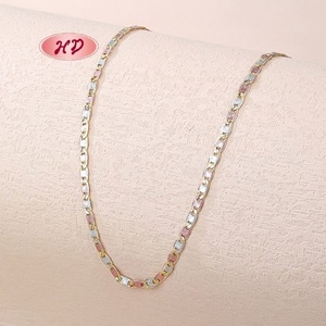 Joyería Religiosa para Hombre y Mujer, Collar de Cadena de 18k con Baño de Oro Rosa para Aniversario, Venta al Por Mayor - Product Image 3