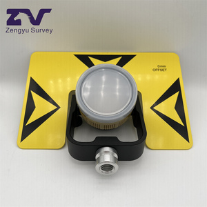 Zengyu ปริซึมเดี่ยวสีเหลืองสำหรับ Ni Kon SO uth trimbletop สำหรับ sokk-IA total Station ปริซึม AK18สำรวจพร้อมถุงนุ่ม - Product Image 2