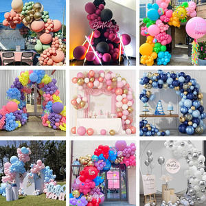 Bán Buôn Tiêu Chuẩn Màu Sắc Mạnh Mẽ Dày Ballons Vòng Globos Phân Hủy Sinh Học Helium Khổng Lồ Lớn Lớn 90Cm 36Inch Bóng Cao Su - Product Image 4