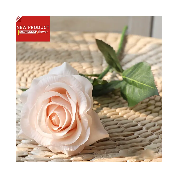 San valentino fornitura rose fiori artificiali piante artificiali e fiori fiori di seta artificiale vero tocco di alta qualità