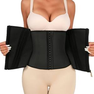 <span class=keywords><strong>Ceinture</strong></span> gainante colombienne en latex pour femme, effet ventre plat, <span class=keywords><strong>amincissante</strong></span>, avec fermeture éclair, respirante, pour le remodelage corporel - Product Image 3