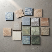 Carrelage en porcelaine semi-mat Original Edge 100x100mm pour intérieur et extérieur