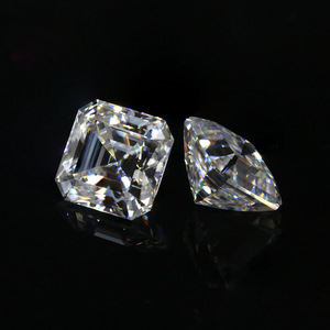Asscher Cut Moissanite Loose Stone D Color Synthetic Lab Created For Ring Making - Product Image 2