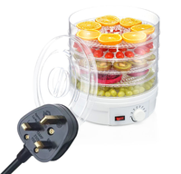 Fruit- en groentedroger, gedroogd fruitmachine, voedseldroger, huishoudelijke gedroogde vlees- en dierenvoedseldehydrator, lucht droger, harsdroogapparaat