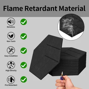 Kleurrijke Interieur Decoreren Polyester Akoestiek Paneel/Soundprofing Materialen - Product Image 3