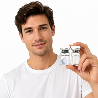 Billes lyophilisées GHK-Cu à 99 % de pureté, approvisionnement en vrac pour sérum et hydratant de soin de la peau en marque blanche ODM, service de personnalisation