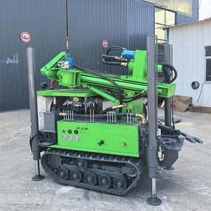 2024 Venta caliente <span class=keywords><strong>precio</strong></span> barato pequeño portátil potente tipo oruga neumática máquina de perforación de 200 metros para pozos de agua - Product Image 2