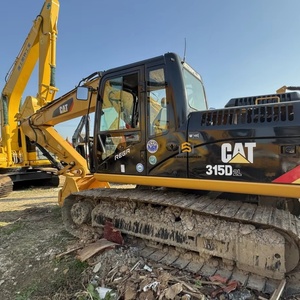 Excavatrices sur chenilles CAT315D2 d'occasion de haute qualité, 15 tonnes, pour chantier de construction, à prix bas, avec moteur, pompe et boîte de vitesses. - Product Image 1