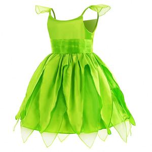 Nueva llegada niños TV película <span class=keywords><strong>Tinkerbell</strong></span> Cosplay disfraz con ala niños niña <span class=keywords><strong>Tinkerbell</strong></span> fiesta elegante <span class=keywords><strong>princesa</strong></span> vestido - Product Image 2