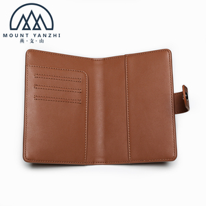 Portefeuille de voyage en cuir véritable de luxe personnalisé avec logo, haute qualité, blocage RFID, emplacements pour cartes de crédit, marque Mount Yanzhi - Product Image 4