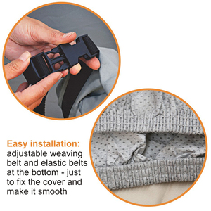 NHCX Fabric Max Weather Protected 110g Non-Woven Fabrics RV <strong>Cover</strong> <strong>Caravan</strong> Travel Trailer <strong>Cover</strong> - Product Image 4