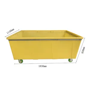OEM Plastic Linen Delivery Carts Suitable For Washing Plants/hotels/shopmall Etc