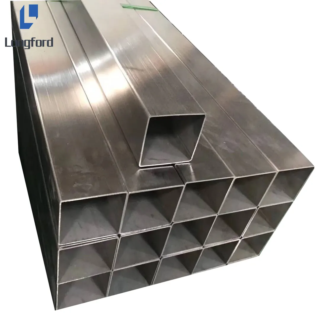 JIS AISI 201 SS304 stainless steel pipe square SS316 diameter 300mm length 12 meter stainless steel seamless pipe tube pipe