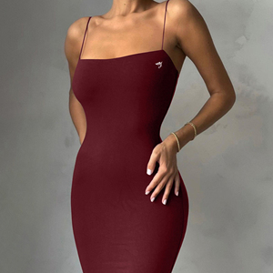 Jupe de forme une pièce d'été OEM Corset de hanche amincissante jupe <span class=keywords><strong>longue</strong></span> à bretelles moulantes vêtements corporels pour femmes de <span class=keywords><strong>grande</strong></span> <span class=keywords><strong>taille</strong></span> <span class=keywords><strong>robe</strong></span> moulante - Product Image 1