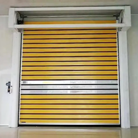 Высокоскоростные промышленные ворота Turbo Hard Fast Door: алюминиевые спиральные турбинные подъемные ворота с автоматическим индукционным приводом