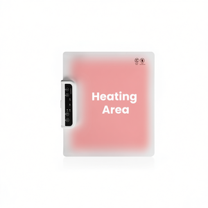 Bandeja Calentadora Eléctrica Inteligente con Control de Temperatura Ajustable de 50°C a 70°C, Rectangular, Blanca, para Fiestas y Buffets - Product Image 1