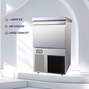 220V/50 - 60HZ 110V/60HZ Large <b>Ice</b> <b>Maker</b> Machine 50KG/24H Stainless Steel Cube Fabricador De for Bars and Restaurants Cube <b>Ice</b> M - Product Image 3