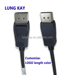 Venta caliente de fábrica DP1.2/1,0 <span class=keywords><strong>Displayport</strong></span> <span class=keywords><strong>Cable</strong></span> PVC con camisa 8K V14 1,4 HD <span class=keywords><strong>macho</strong></span> a <span class=keywords><strong>macho</strong></span> para micrófono 8K 4K DP a DP Cables - Product Image 3