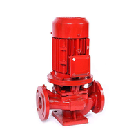 Pompe à incendie verticale monophasée XBD pour l'augmentation de pression intérieure et extérieure, régulation automatique et alimentation en eau pour sprinklers