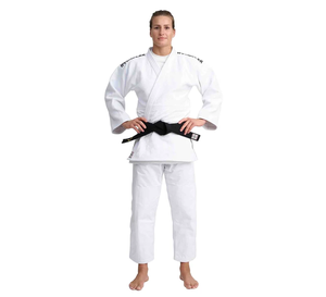 ชุดยูโดมาตรฐาน <span class=keywords><strong>IJF</strong></span> ผ้าฝ้าย 450GSM สำหรับการแข่งขันและการฝึกซ้อม - Product Image 5