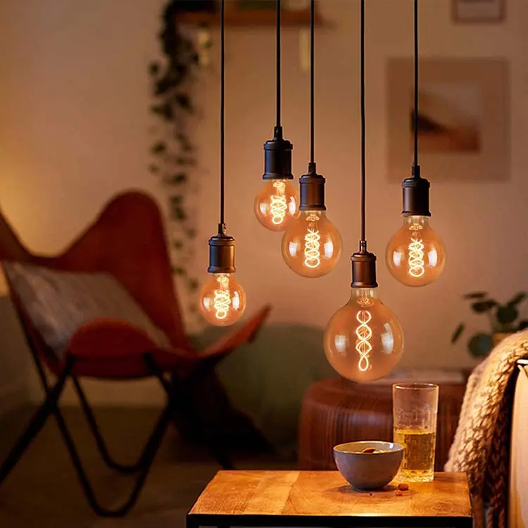 Customizable Vintage Style Amber LED Light E12 E14 E71G125 decorative LED Filament Bulb